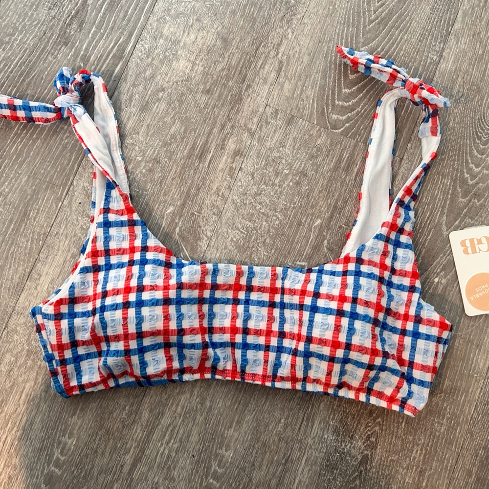 GB girls Red and Blue Bikini Swimwear